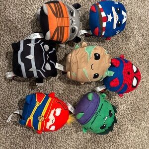Small Marvel Stuffed Animal Set